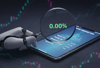 Belegger die de handelsstrategie op EquLum App AI volledig beheert